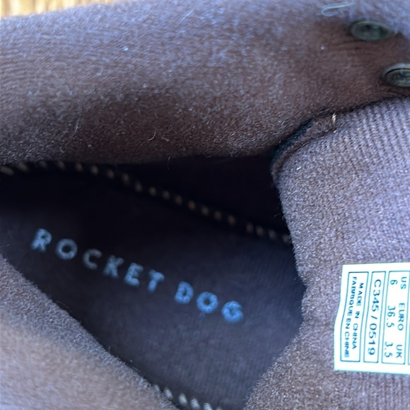 Rocket Dog brown lace up hiking style boots. Size 6. Excellent condition. - Picture 12 of 12